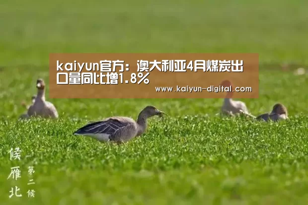 kaiyun官方:澳大利亚4月煤炭出口量同比增1.8%(图1) kaiyun官网